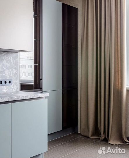 Кухонный гарнитур прямой