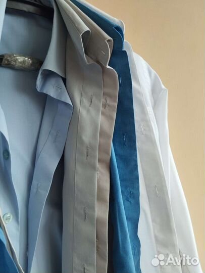 Рубашки школьные 140-146 пакетом