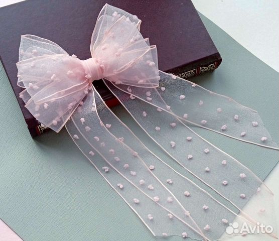 Бант на зажиме