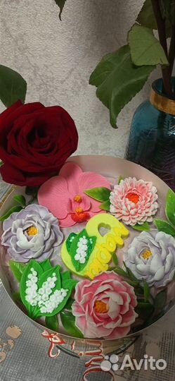 Мыло ручной работы букеты