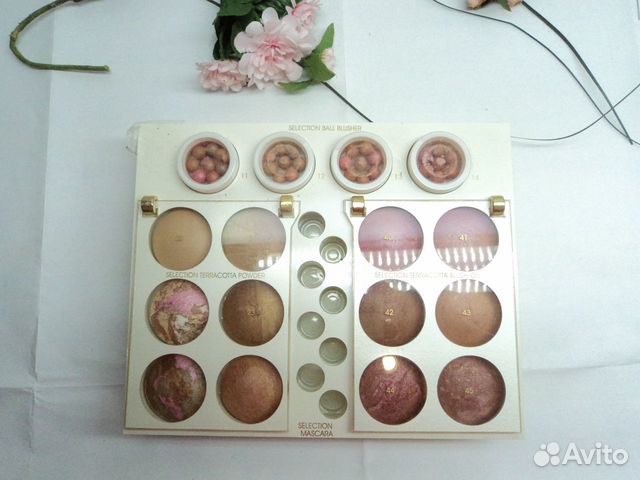 Палитра румяна Flor Mar