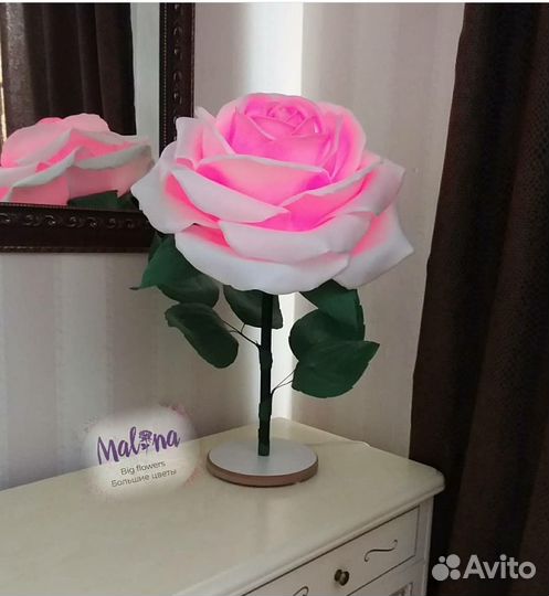 Светильник роза Подарки для любимых