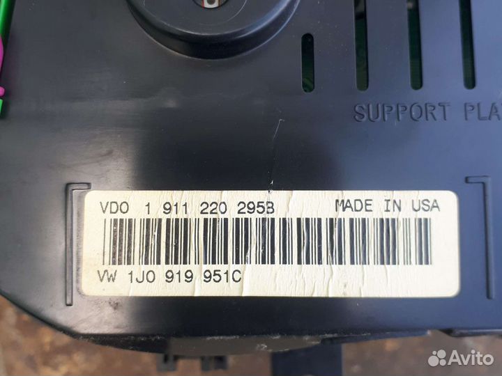 Щиток приборов фольксваген джета 4