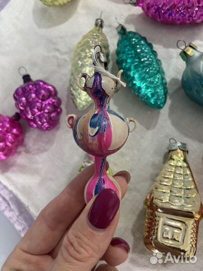 Елочные игрушки СССР