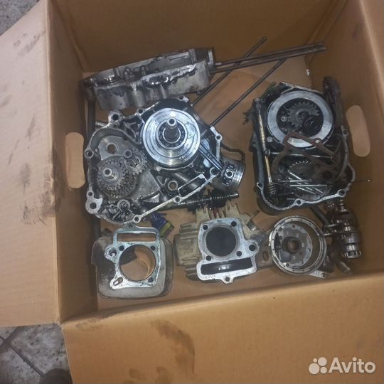Двигатель питбайк yx140