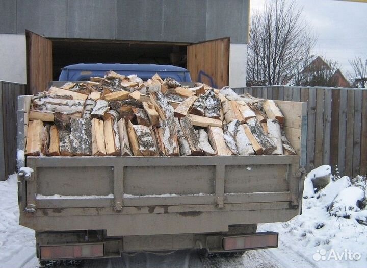Дрова колотые ольха