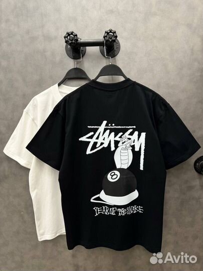 Футболка оверсайз Stussy