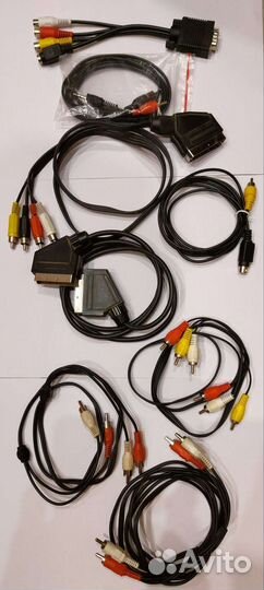 Кабели,переходники Scart,S-Video,RCA