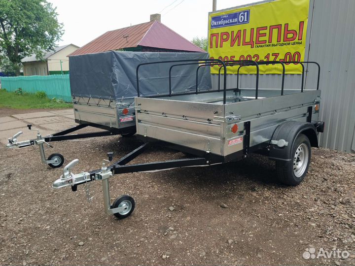 Новый прицеп 220 см