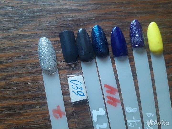 Гель лак в ассортименте. Б/У