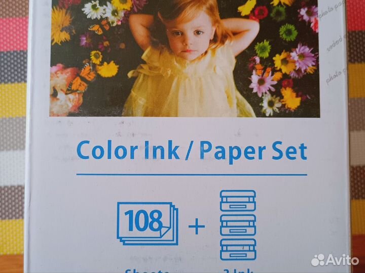 Картриджи и фотобумага kp-108in для canon