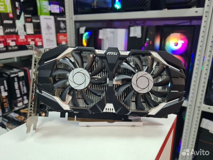 Видеокарта MSI GTX 1050 Ti 4GB 4GT OC