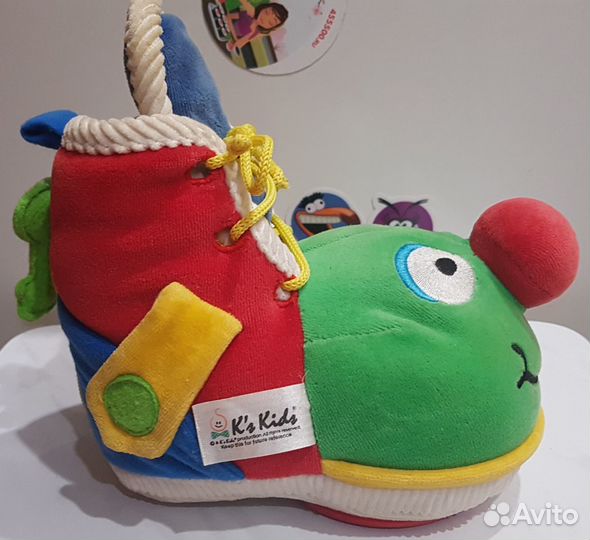 Развивающая игрушка Ботинок. Пазлы. Книги. Игры