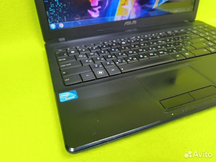 Ноутбук Asus бу 4 ядра i3 SSD 15.6 windows 7