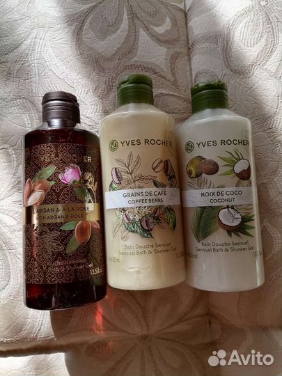 Гель для душа, молочко для тела Ив Роше