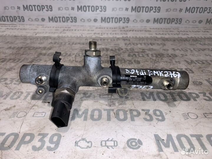 Топливная рейка Audi A6 3.0 TDI BMK 2006