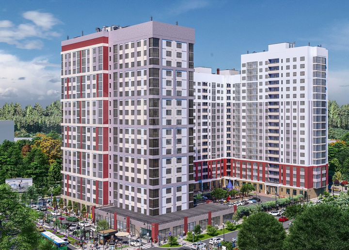 1-к. квартира, 39,6 м², 13/19 эт.