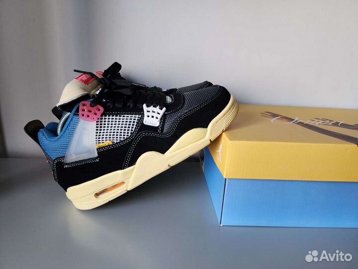 Кроссовки Nike Air Jordan 4 Union LA Off Noir