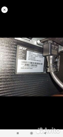 Монитор Acer 27 cb271hbbmidr