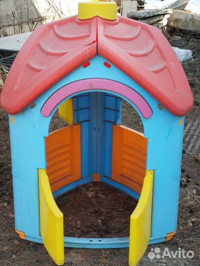 Детский игровой пластиковый домик