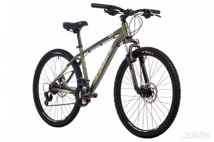 Велосипед 26' хардтейл Foxx Caiman Зеленый 14'