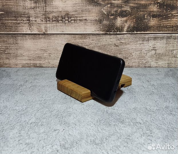 Подставка для телефона, подставка под телефон, Дуб