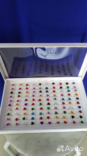 Кольцо детское колечко для девочек Магазин