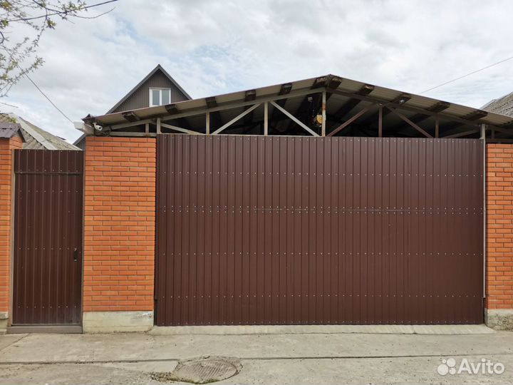 Профнастил фасадный забoрный