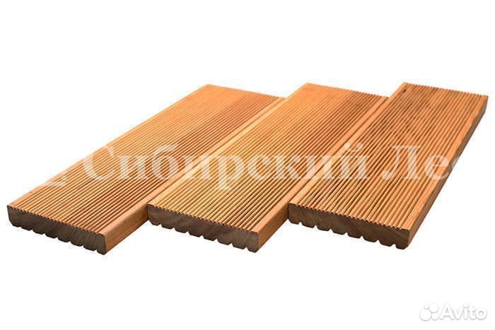 Террасная доска из лиственницы, 28х145, сорт AB