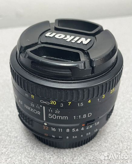 Объектив nikon 50mm 1.8d