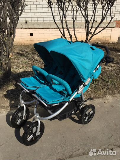 Коляска для двойни Bumbleride Indie Twin 2 в 1