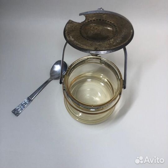 Сахарница стекло СССР