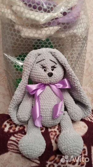 Вязанные игрушки ручной работы, в ассортименте