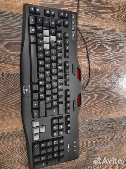 Игровая клавиатура logitech g105