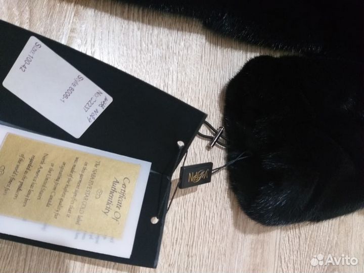 Шуба норковая новая