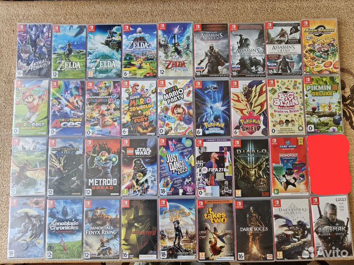 Игры на nintendo switch