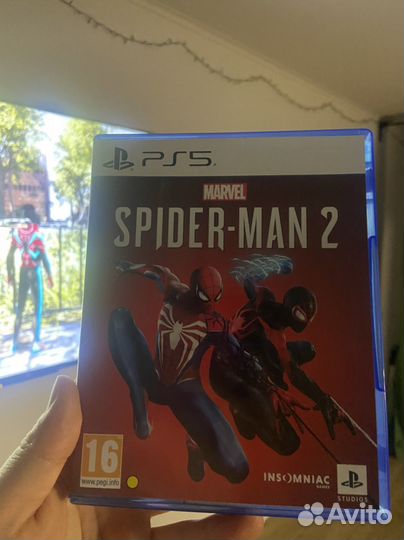 Marvel spider man 2 диск ps5