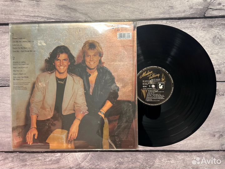 Виниловые пластинки modern talking