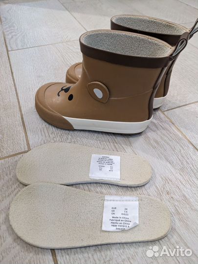 Резиновые сапожки hm 24 размер