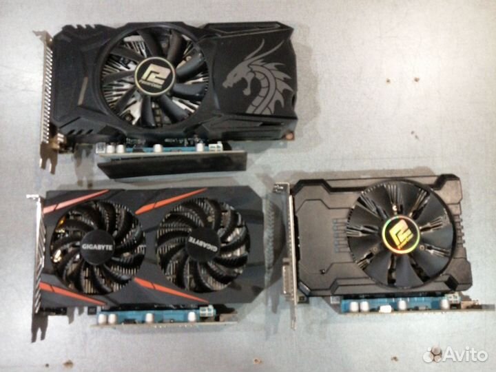 Видеокарта rx560/460/550 4 гб