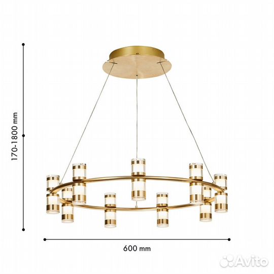 Люстра Favourite Ampullen 4323-9P