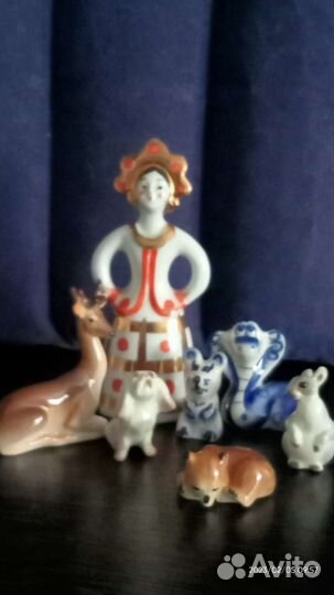 Фарфоровые статуэтки СССР