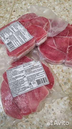 Тунец- стейки