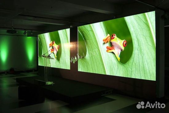 Светодиодный экран для помещения 165*117см