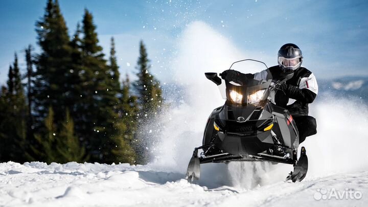 Прокат, туры на снегоходах brp ski-doo, stels