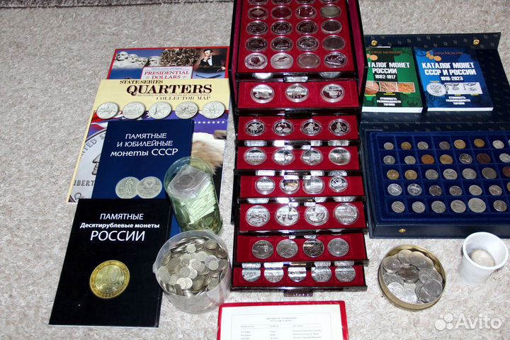 Коллекция серебряных монет
