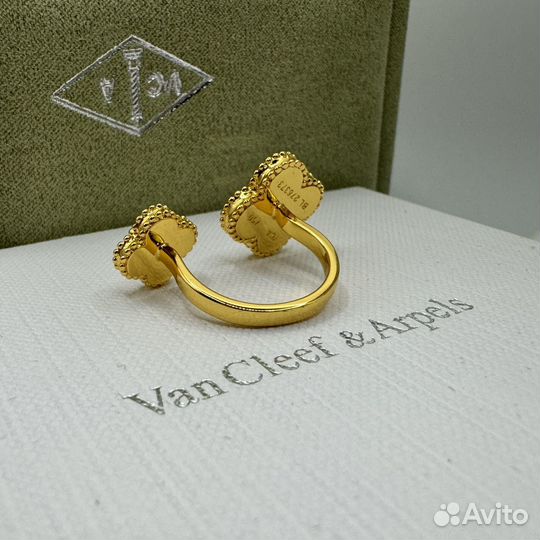 Van cleef кольцо w/g