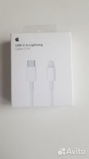Кабель USB-C to Lightning Cable 1 m