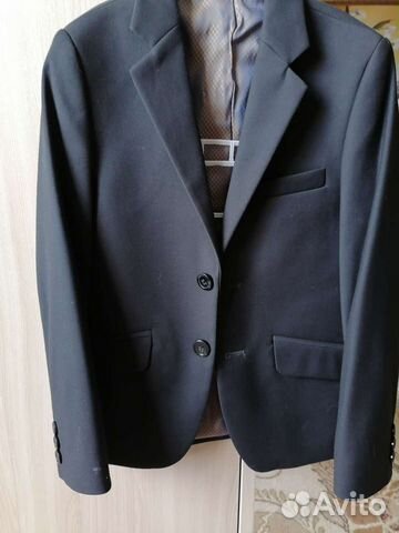Пиджак школьный для мальчика рост 128см