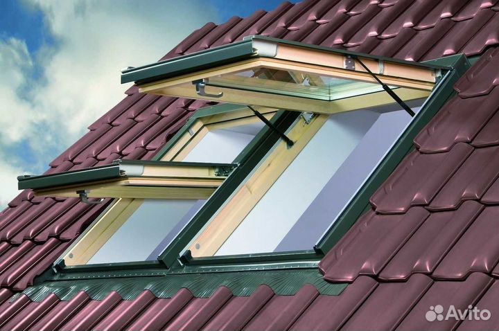 Пластиковые мансардные окна